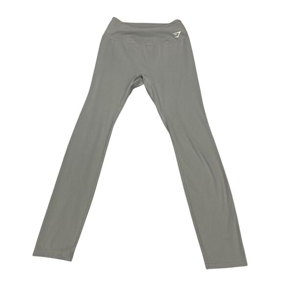 Gymshark Womens Gray High Waist Pull On Training 27" Leggings Size Large - Picture 2 of 16